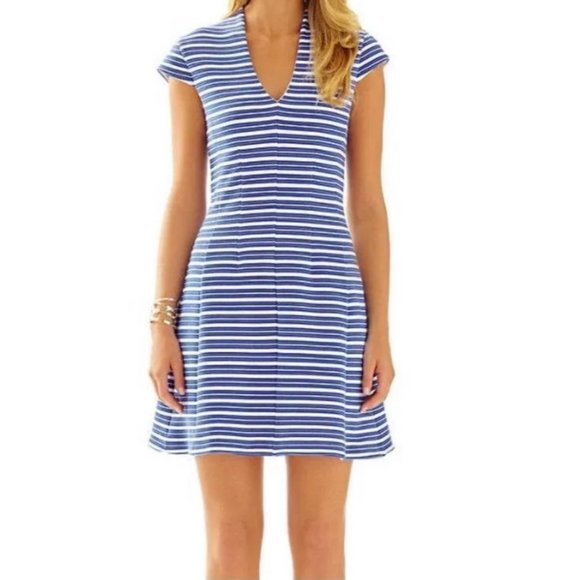 Lilly Pulitzer Dresses & Skirts - 2/$30 Lilly Pulitzer Briana Striped A-line Dress XS